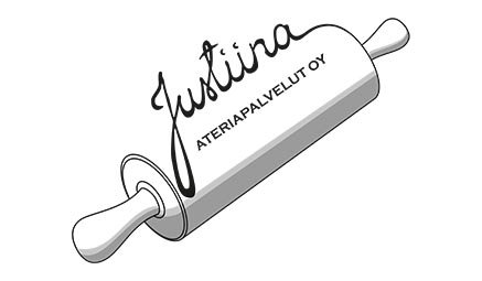 Justiina ateriapalvelut Oy logo.